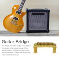 2024 New Gold Roller Saddle Tune-o-matic Guitar Bridge Fit For Epiphone Electric Guitarra Accessories By Goodicare