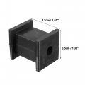X Autohaux 1 Hole 10mm Id Muffler Exhaust Hanger Bushing Rubber Mount Bracket Car Insulator Tail Pipe Hangers Bushings Kit