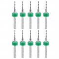 Uxcell Pcb Drill Bits 1 3mm Tungsten Carbide Rotary Tool Jewelry Cnc Engraving Print Circuit Board Micro 8 Inch Shank 10 Pcs