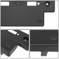 Lx1068140 Factory Style Front Bumper License Plate Mounting Bracket Compatible With Lexus Lx570 Usa 2013-2015 Matte Black