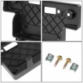 Lx1068140 Factory Style Front Bumper License Plate Mounting Bracket Compatible With Lexus Lx570 Usa 2013-2015 Matte Black