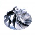 Billet Turbo Compressor Wheel For Garrett Gt37 Gt3799 71mm Inducer And 99 01mm Exducer 6 Plus Blade Threaded M7x1 0 Lht Forged 