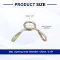 Fuel Line Hose Clips 30pcs 4mm Id 4 8mm Max 65mn Steel Water Pipe Air Tubing Spring Clamps For Motorcycle Scooter Atv