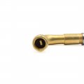 Uxcell 90 Degree Gold Tone Motorcycle Car Tyre Valve Extension Adaptor Tire Stem Extender Universal