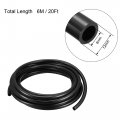 Uxcell Pneumatic Air Tubing 12mm Od X 8mm Id 6m 236 Inch Pu Polyurethane Compressor Hose Pipe Black