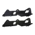 Front Bumper Brackets For Lexus Es350 2010 2011 2012 Driver And Passenger Side Pair Plastic Support Replaces 5211533100 