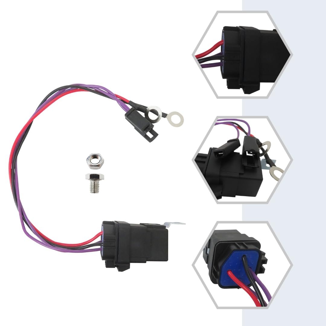 Am107421 Am106304 Starter Relay Kit For John Deere Tractor 316 318 420 Lawn Mower F910 F930 And Kawasaki Motorcycle 160 180 185