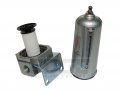Heavy Duty High Flow Compressed Air In-line Particulate Filter With Metal Bowl 1 2 Npt Ports 140 Cfm Visible Sight Glass 5
