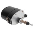 Car Windscreen Wiper Motor 12v Long Shaft 105a Angle Metal Replacement For Tractor Front Rear Fit 207 2010 To 2014