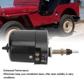 Car Windscreen Wiper Motor 12v Long Shaft 105a Angle Metal Replacement For Tractor Front Rear Fit 207 2010 To 2014