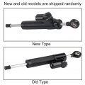 Universal Motorcycle Steering Damper Stabilizer Linear Reversed Safety Control With Mounting Bracket Aluminum
