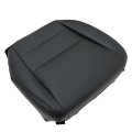 Driver Bottom Top Lean Back Perforated Leather Seat Covers Black For Acura Tl 2005 2006 2007 2008
