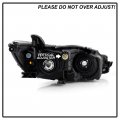 Acanii For 2015-2017 Toyota Camry Se Xse Black Bezel Projector Replacement Headlight Headlamp Driver Side Only