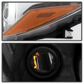 Acanii For 2015-2017 Toyota Camry Se Xse Black Bezel Projector Replacement Headlight Headlamp Driver Side Only