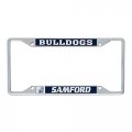 Samford University Bulldogs Metal License Plate Frame For Front Or Back Of Car Officially Licensed Mascot 
