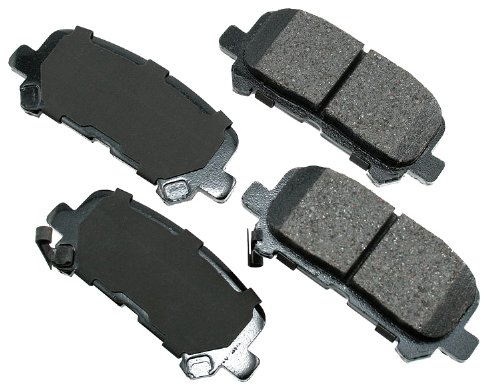 Act1281 Proact Ultra Ceramic Disc Brake Pad Kit Rear Position Grey Color