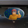 Scooby Doo Velma Character Oval Tow Trailer Hitch Cover Plug Insert