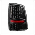 Acanii For Update Design Black Housing 2009-2018 Dodge Ram 1500 2500 3500 Full Led Tail Lights Lamps Rear Left Right