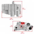 Caltric 15100-hn2-010 15100-hn2-000 Oil Pump Compatible With Honda Foreman Rubicon 500 Trfa 2001-09 2011-2014 Trx500fga 2004-08
