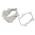 10pcs Car Turbo Gasket Stainless Steel High Heat Resistance Outlet With Direct Replacement Installation For Silvia 200sx S13