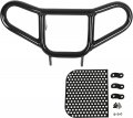 Hecasa Front Bumper Brush Guard Compatible With 1999-2014 Honda Trx 450r Er 400ex 400x Aluminum