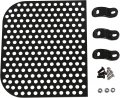 Hecasa Front Bumper Brush Guard Compatible With 1999-2014 Honda Trx 450r Er 400ex 400x Aluminum