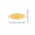 Uxcell Screw Cap Covers 120pcs 11 8x3 3mm Plastic Decoration Cover For Phillips Cam Fitting Nut Self-tapping Dark Beige