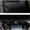 Xiter Abs Carbon Fibre Instrument Panel Console Center Frame Decorative Air Outlet Trims Steering Wheel Cover Molding