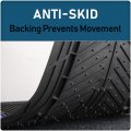 4 Piece Anodized Sport Floor Mats All Weather Trim To Fit Full Coverage Season For Cars Trucks And Suvs Black Blue 80124adc