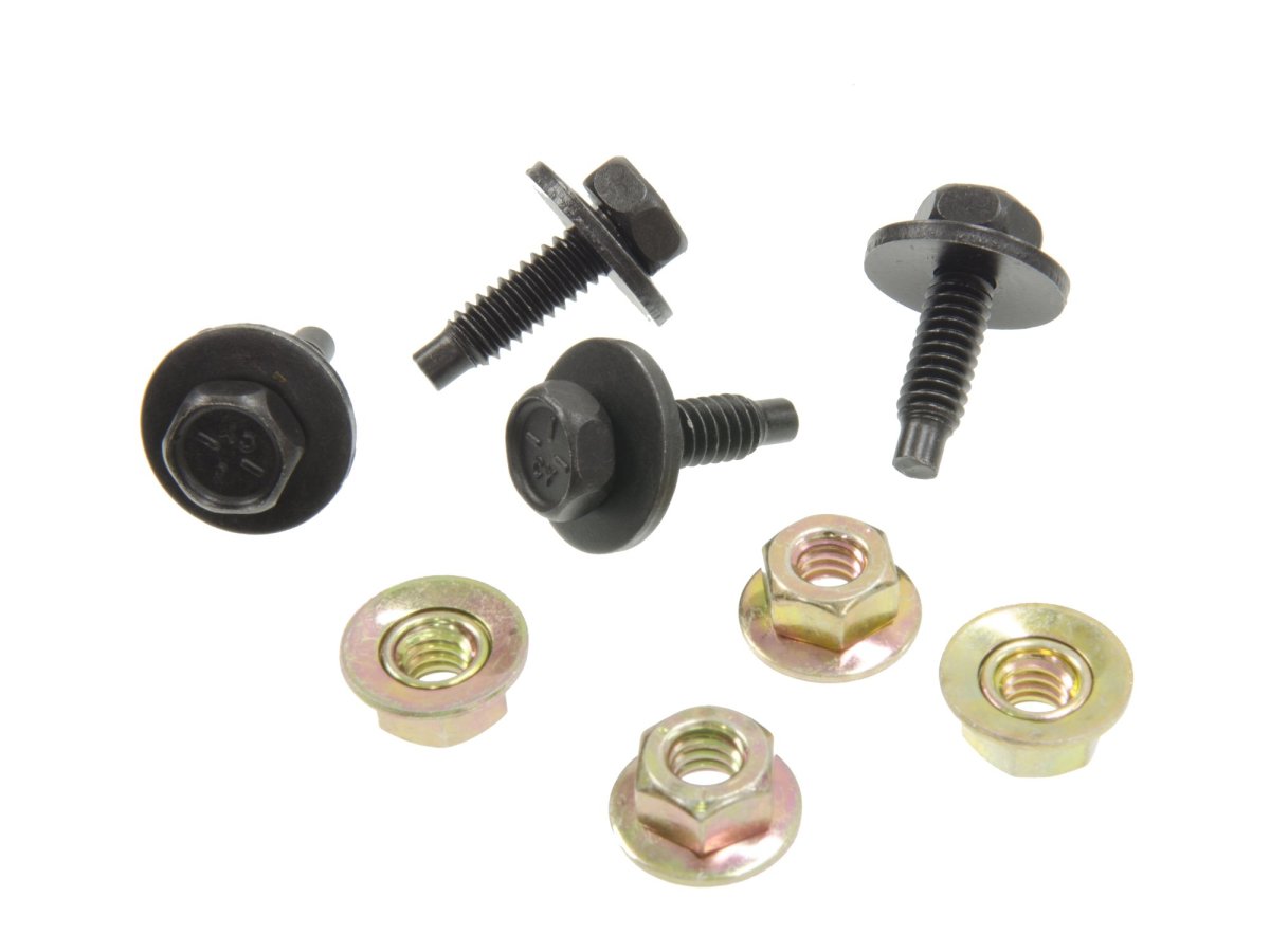 1968 1972 Corvette Air Dam Spoiler Mount Kit Front Bolt On Hardware Set With 1 In Dog Point Bolts And Washers