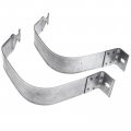 A-premium Set Of 2pcs Fuel Tank Straps Compatible With Dodge Dakota 2008-2010 2008 2009 2010 Sohc 3 7l 4
