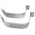 A-premium Set Of 2pcs Fuel Tank Straps Compatible With Dodge Dakota 2008-2010 2008 2009 2010 Sohc 3 7l 4