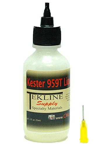 Kester 959t Soldering Flux 2oz Bottle No Clean Lead Free