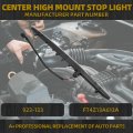 Led Center High Mount Stop Light For Ford Edge 2015-2020 Replaces 923-133 Ft4z13a613a Third 3rd Brake