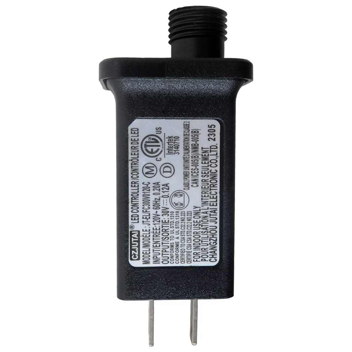 Led Transformer Class 2 Power Supply With Timer For Outdoor String Lights 30v 3 6w 0 12a Ip44 Weather Resistant 8 Lighting