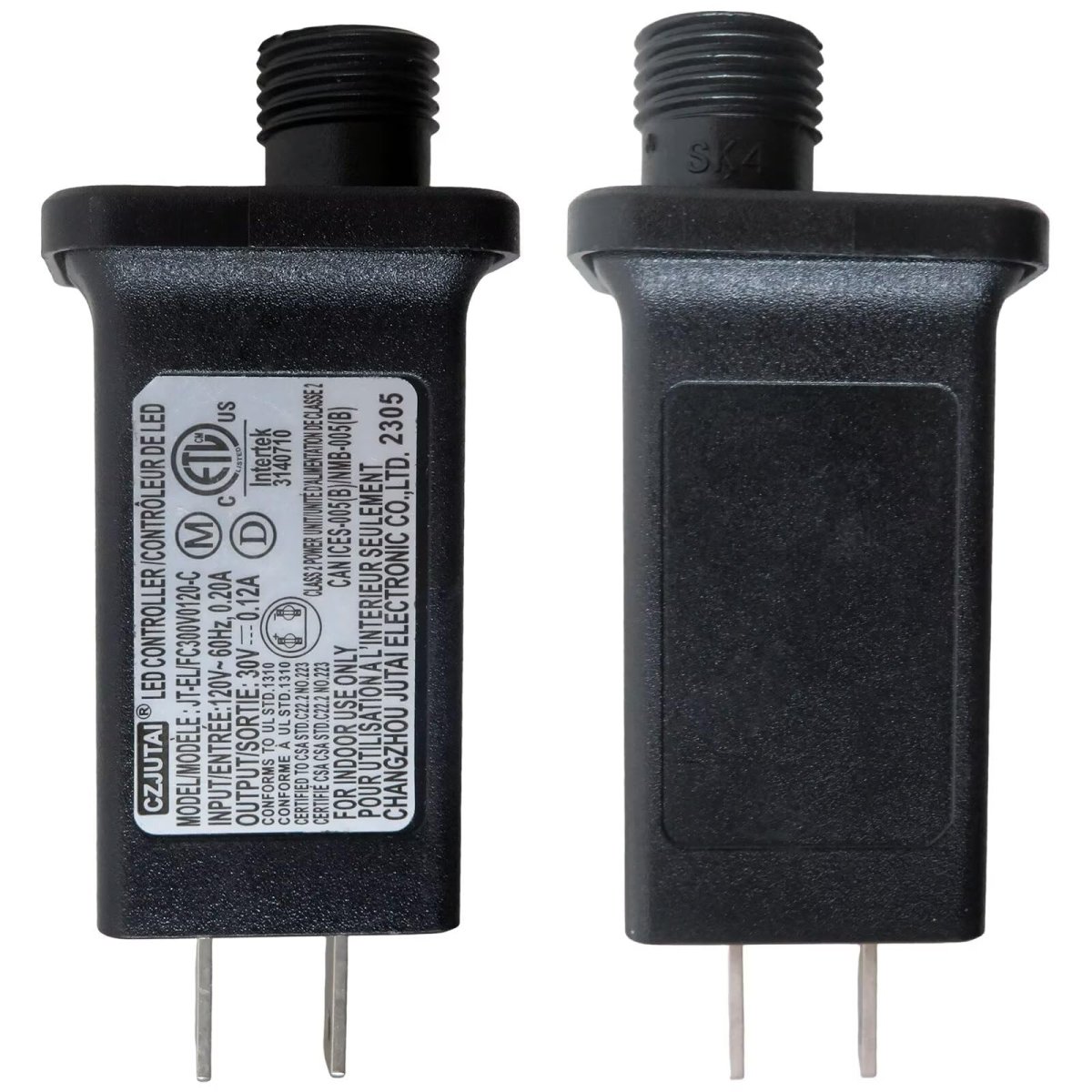 Led Transformer Class 2 Power Supply With Timer For Outdoor String Lights 30v 3 6w 0 12a Ip44 Weather Resistant 8 Lighting