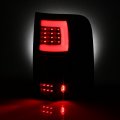 Akkon For 2004 2005 2006 2007 2008 Ford F150 Led Tube Black Tail Lights Brake Lamps Replacement Set 