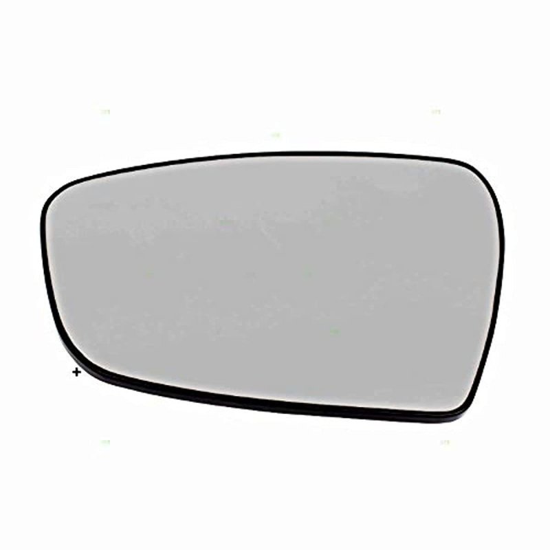 Left Driver Heated Mirror Glass With Rear Back Plate For 2014 To 2018 Kia Forte And Forte5 Clear Bap-kia9339-0051l