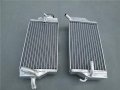 Aluminum Radiator For Honda Cr125r 2-stroke 2004 Alloy 04 Cr125 R Aftermarket Compatible Replacement 