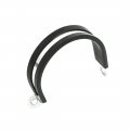 Uxcell 50mm Dia Epdm Rubber Lined P Clips Cable Hose Pipe Clamp Holder 5pcs