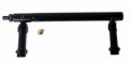 Pirate Mfg Billet Aluminum Holley 4150 Double Pumper Fuel Line Log Anodized W White Gauge 