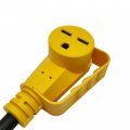 Parkworld Nema 6-30 Female Lighted Outlet With Handle Power Cord Set Molded Stw 10awg Cable 6ft 