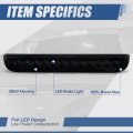 Led High Mount Tinted Housing 3rd Third Tail Rear Brake Light Stop Lamp Compatible With Toyota Fj Cruiser 07-14