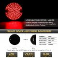 Vipmotoz 8-piece Combo Full Led Front Rear Turn Signal Tail Lights Parking Light Flasher Compatible With 1983-2016 Land Rover