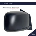 Spieg Passenger Side Mirror Replacement For Chrysler Town Country Dodge Grand Caravan 2008-2010 Power Heated Paint To Match