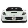 Chevrolet 2014 Corvette C7 Z06 Mirror Chrome Metal License Plate Official Licensed Stainless Steel 12 In X 6 Size Black Finish