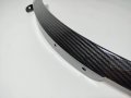 Sosega Pair For 2014-2019 Chevrolet Corvette C7 Z06 Z07 Style Front Wheel Trim Molding Lip Fender Flares Carbon Fiber Print