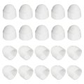 Nut Protection Cap 20pcs M4x7x9mm Plastic Hexagonal Screw Dome Acorn Hex Head Bolt Covers Waterproof Decorative Caps White 