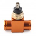 Newsmarts Universal 22mm Water Temperature Sensor Radiator Fan Switch With Hose Clamp Adapter Kit For Honda Cr125 Crf125 Crf250