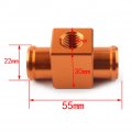Newsmarts Universal 22mm Water Temperature Sensor Radiator Fan Switch With Hose Clamp Adapter Kit For Honda Cr125 Crf125 Crf250
